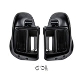 HR3 Black Denim Vented Lower Fairing Kit For Harley Touring Models 2014-2023 (Fits water cooled models)